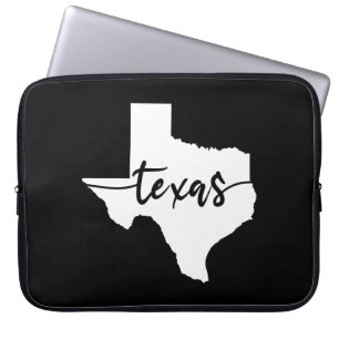 Texas USA State Map Laptop Sleeve