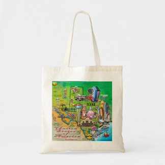 Texas USA Tote Bag
