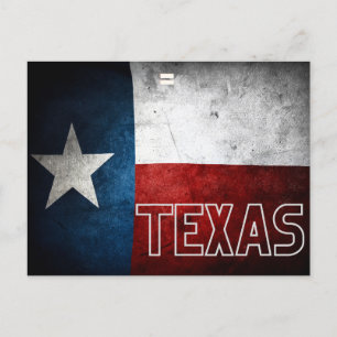 Texas vacation travel postcard