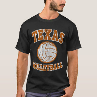 Texas Volleyball Vintage Distressed T-Shirt