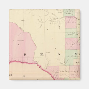 Texas W portion Magnet