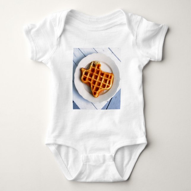 Texas Waffle Baby Bodysuit (Front)