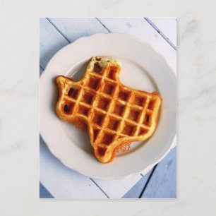 Texas Waffle Postcard