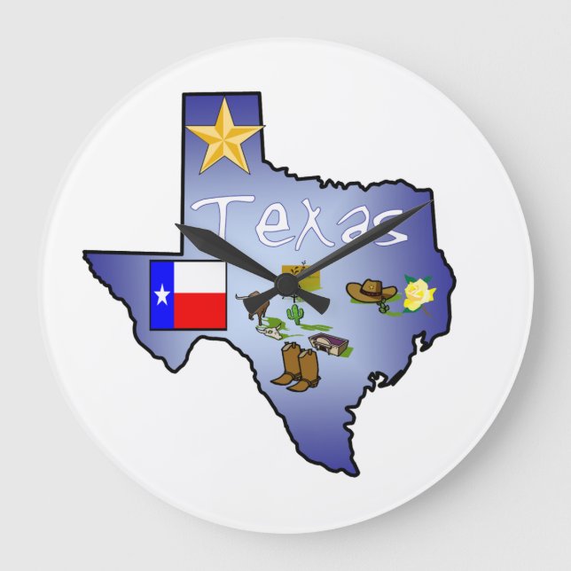 Texas Wall Clock (Front)