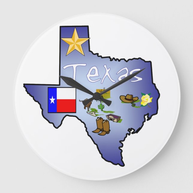 Texas Wall Clock (Front)