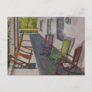 Texas Watercolor Postcard