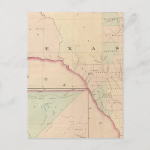 Texas, Western Portion Postcard