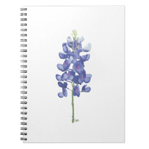 Texas Wild Flower Bluebonnet Notebook