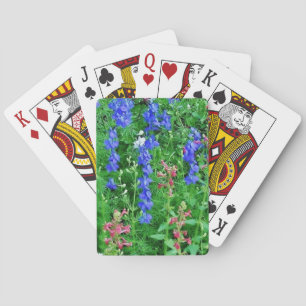 Texas Wildflowers Playing Cards