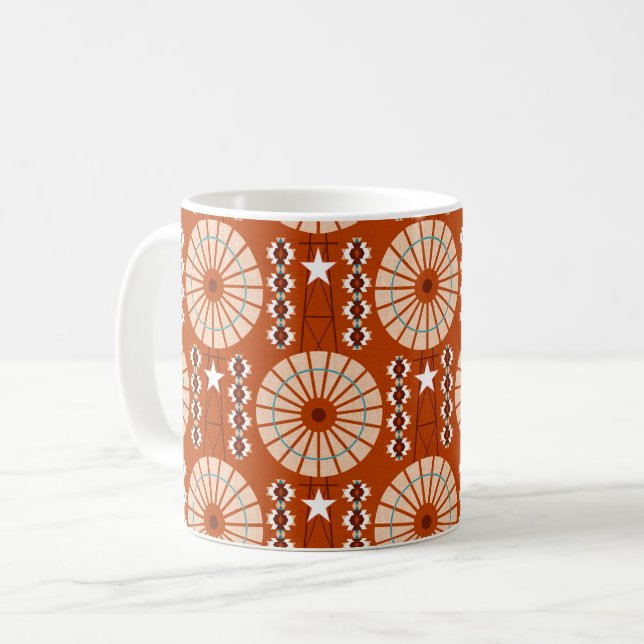 Texas Windmill Coffee Mug (Front Left)