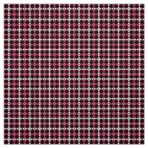 Texas Woman's University Tartan Fabric