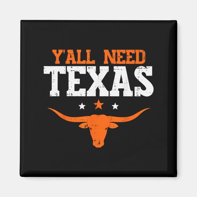 Texas Women Kids Men Boys Girls Youth Teen  Magnet (Front)