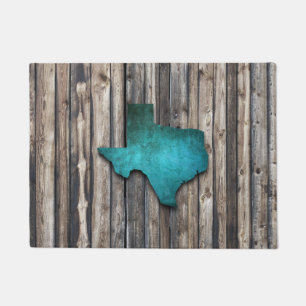 Texas Wooden Boards Doormat