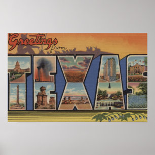 TexasLarge Letter Scenes 2 Poster