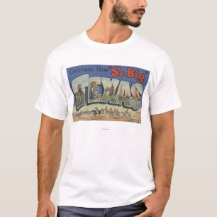 TexasLarge Letter Scenes 2 T-Shirt