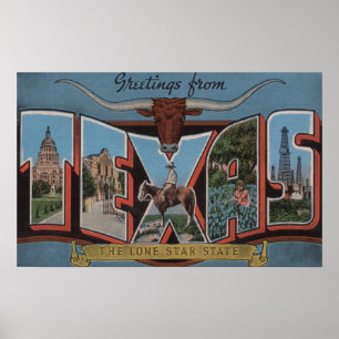 TexasLarge Letter Scenes 3 Poster