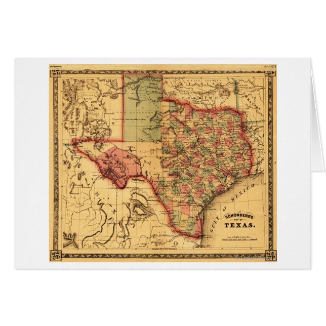 TexasPanoramic Map (Front Horizontal)