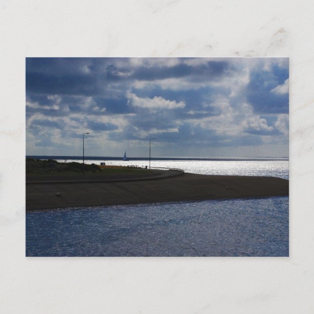 Texel Coastline Postcard (Front)