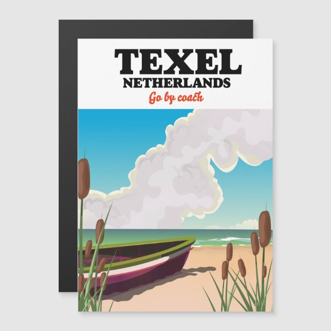Texel Netherlands travel poster (Front/Back)