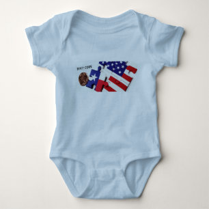 TeXit Coin Baby Blue Bodysuit