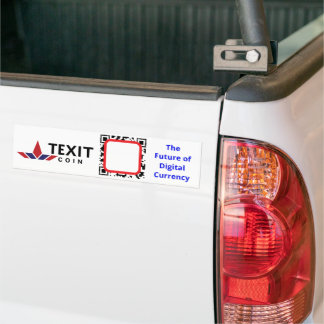 TexitCoin Official Logo  Bumper Sticker