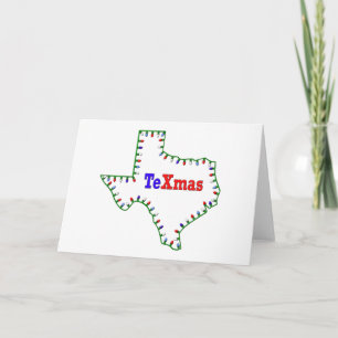 TeXmas Lights Holiday Card