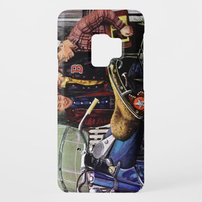 Tex's Motorcycle Case-Mate Samsung Galaxy Case (Back)