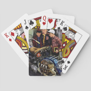 Tex's Motorcycle Playing Cards