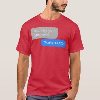 Text Bubble Thanks1 T-Shirt