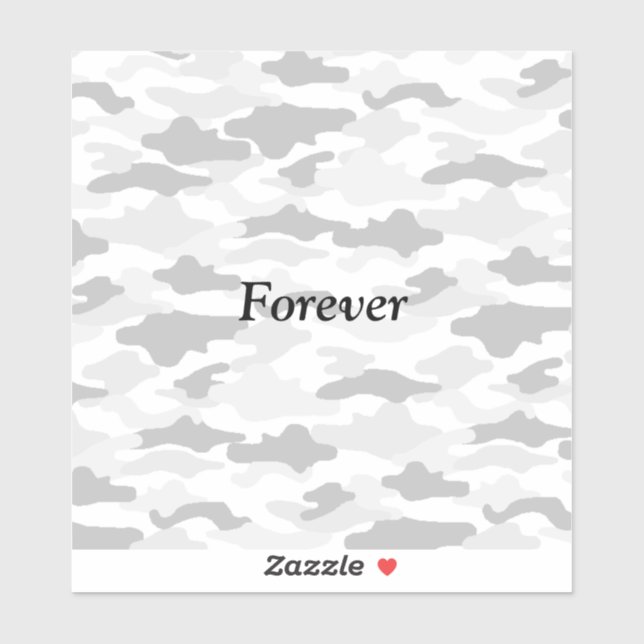 Text Customization Camo (White Seal) (Sheet)