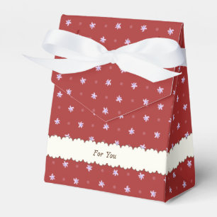 Text Customization Lily Red Flavor Box