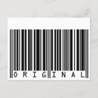 Text Design Barcode ORIGINAL