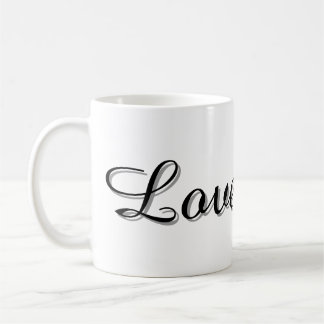 Text Design Mug