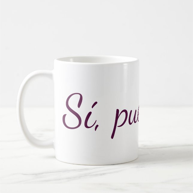 Text Design Mug (Left)