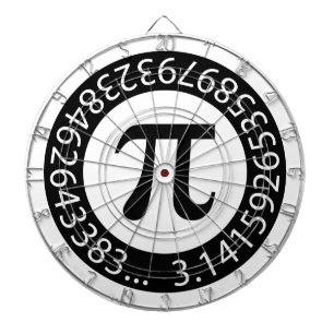 TEXT DESIGN Pi Number Mathematical symbol Dartboard