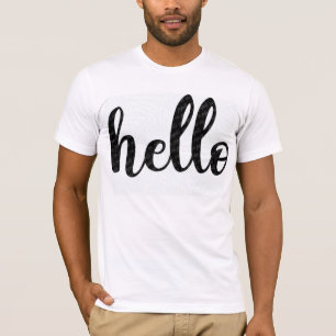 Text design t-shirt