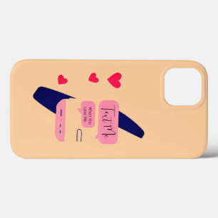 Text Me When You Love Me Funny Valentines  iPhone 13 Case