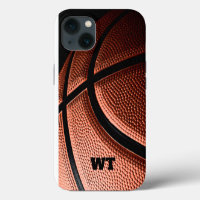 Text or Custom Basketball Jersey Number Phone Case