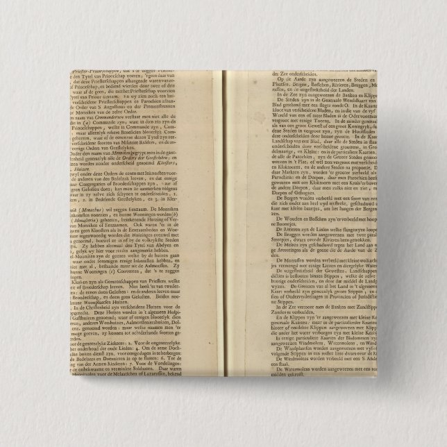Text Page New World Atlas 2 15 Cm Square Badge (Front)