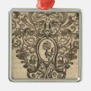 Text Page New World Atlas 3 Metal Ornament