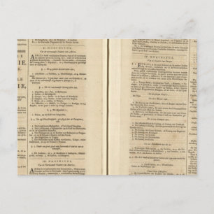 Text Page New World Atlas Postcard