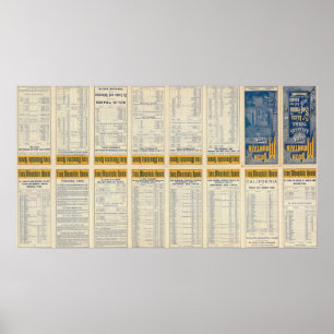 Text Page of Iron Mountain Route Poster
