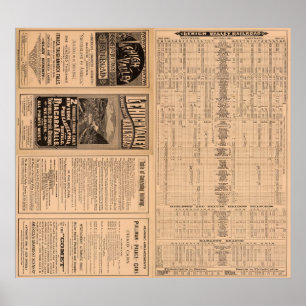 Text Page of Lehigh Valley Railroad Poster