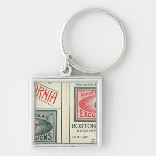 Text Page of Phillips Tourist Excursions Key Ring