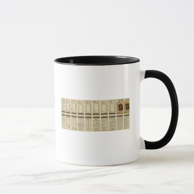 Text Page Sunset Route Mug (Right)