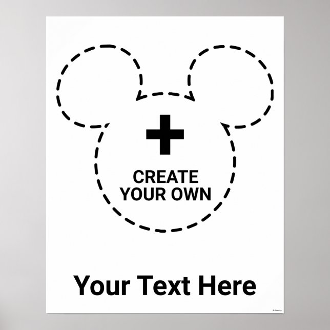 Text Template Poster (Front)