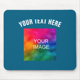 Text Upload Photo Template Boys Kids Modern _1  Mouse Pad