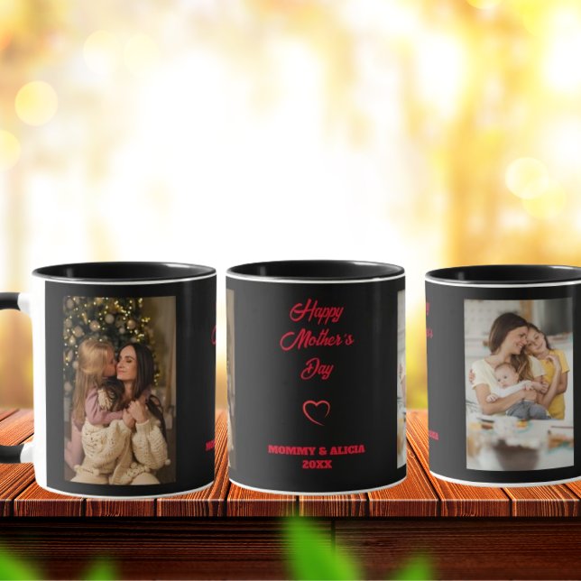 Text with Photo Coffee Mug for Mother's Day (Creator Uploaded)