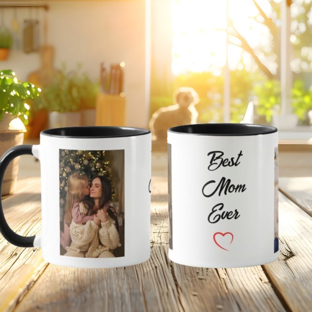 Text with Photo Mug for Mother's Day (Creator Uploaded)