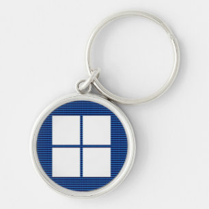 TEXT your SQUARES Template Key Ring